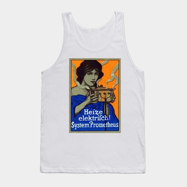 1910 Prometheus Electric Cooker Tank Top by historicimage